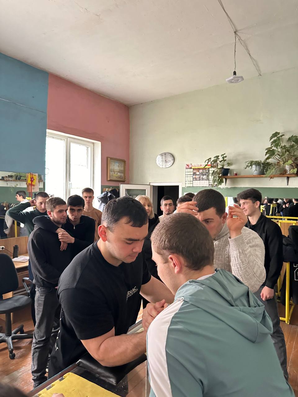 Соревнования по армрестлингу, посвященные Дню защитника Отечества